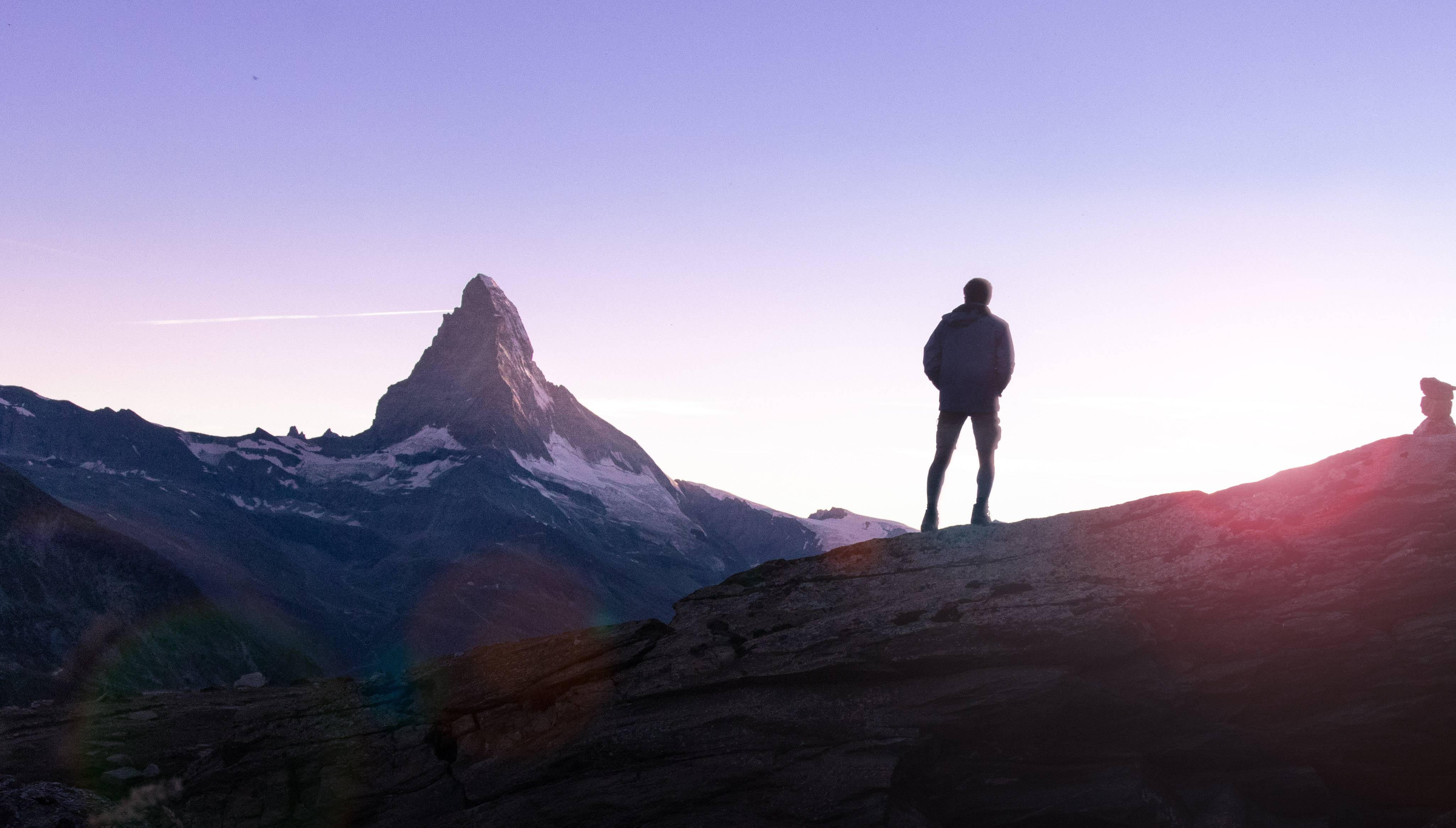 Matterhorn at sunset — photographed by Quentin Lao